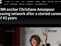 Christiane Amanpour nakon 43 godine napušta CNN: U oproštajnoj poruci prisjetila se strahota rata u Bosni