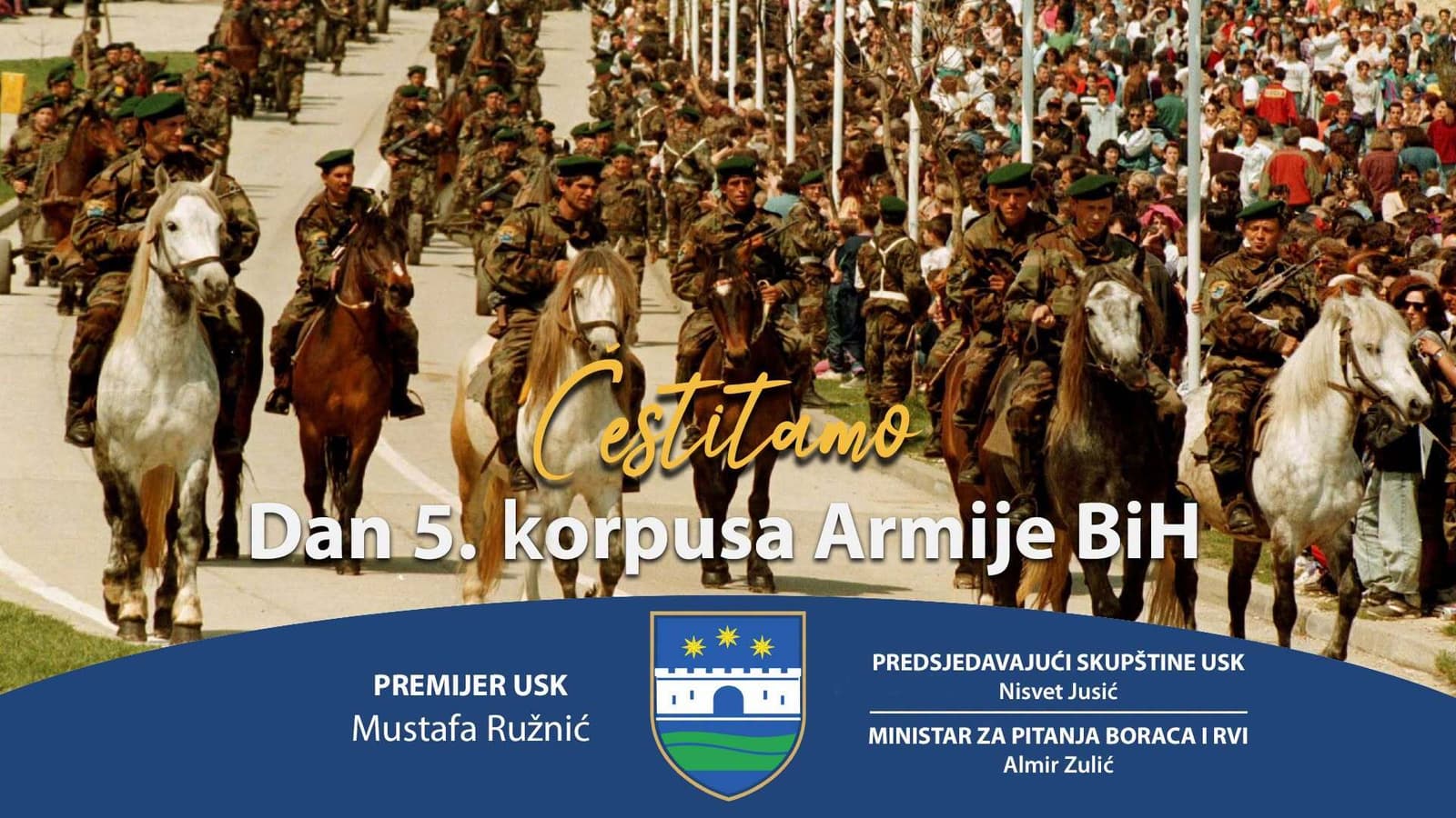 Obilježava se 34. godišnjica formiranja Petog korpusa Armije RBiH: Centralna manifestacija u Ključu - slika 1