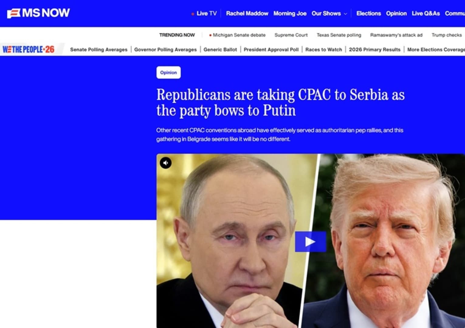 Američki konzervativci okupljaju se oko Vučića: Trumpov pokret MAGA širi utjecaj na Balkanu - slika 1