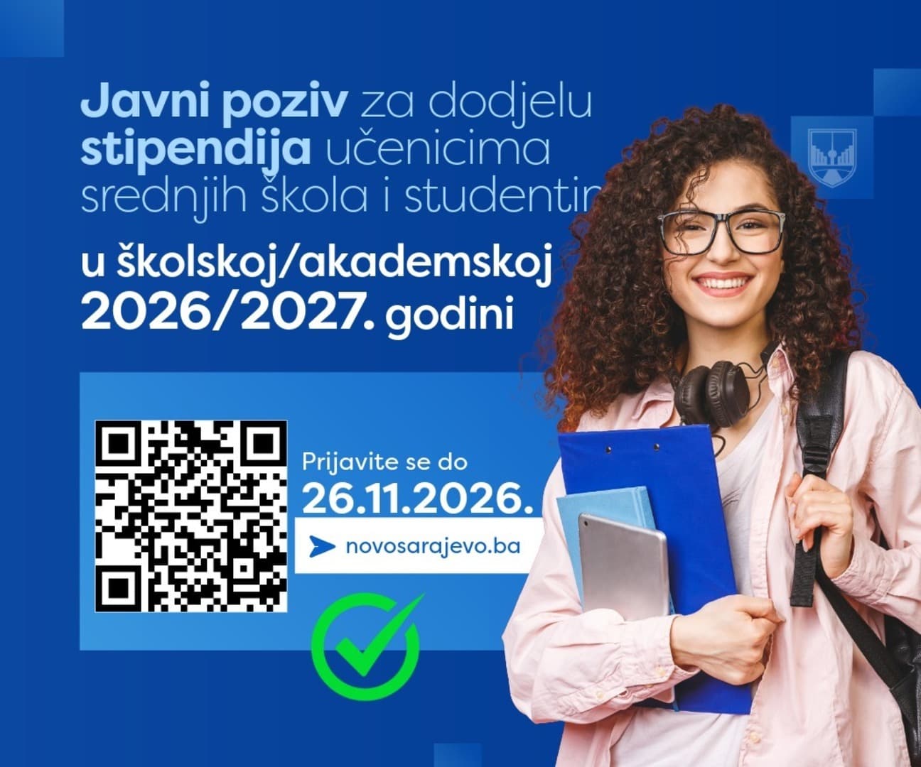 Općina Novo Sarajevo dodjeljuje stipendije učenicima i studentima, prijave do 26. novembra. Ovdje možete aplicirati - slika 1