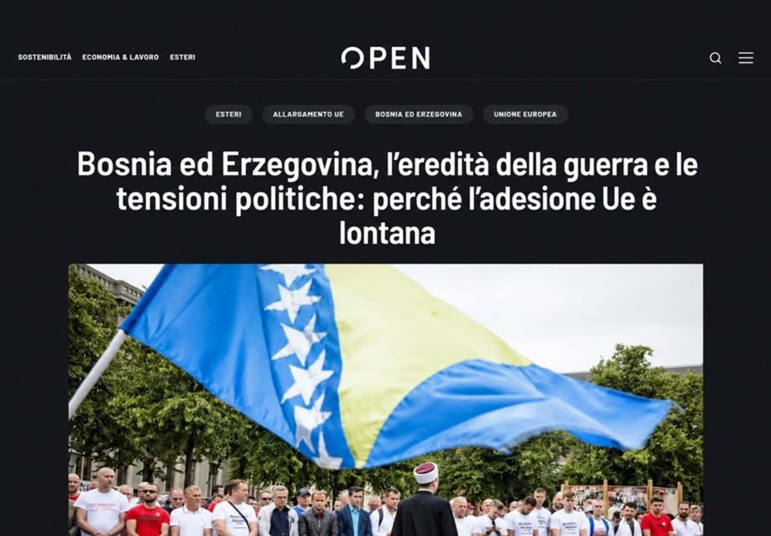 Italijanski Open: Evropski put BiH blokiran, nijedno pregovaračko poglavlje nije otvoreno - slika 1
