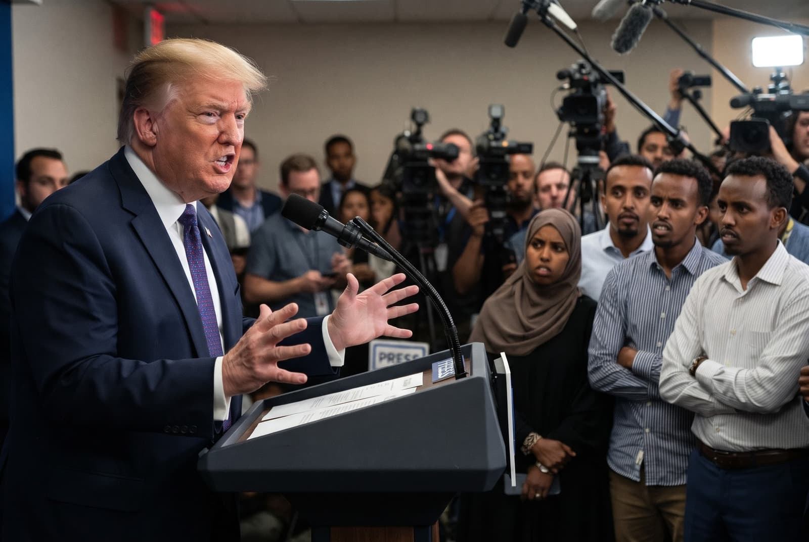 Trump ponovo vrijeđao Somalijce: Zašto uvijek moramo primati ljude iz usranih zemalja? - slika 1