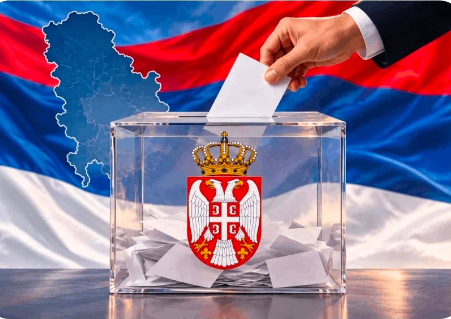 Troje Bošnjaka sa Studentske liste pred ulaskom u Skupštinu Srbije - slika 1