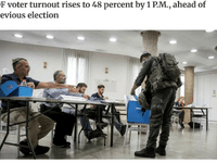 Ogromna izlaznost na izborima u IzraeluNetanyahu u panici