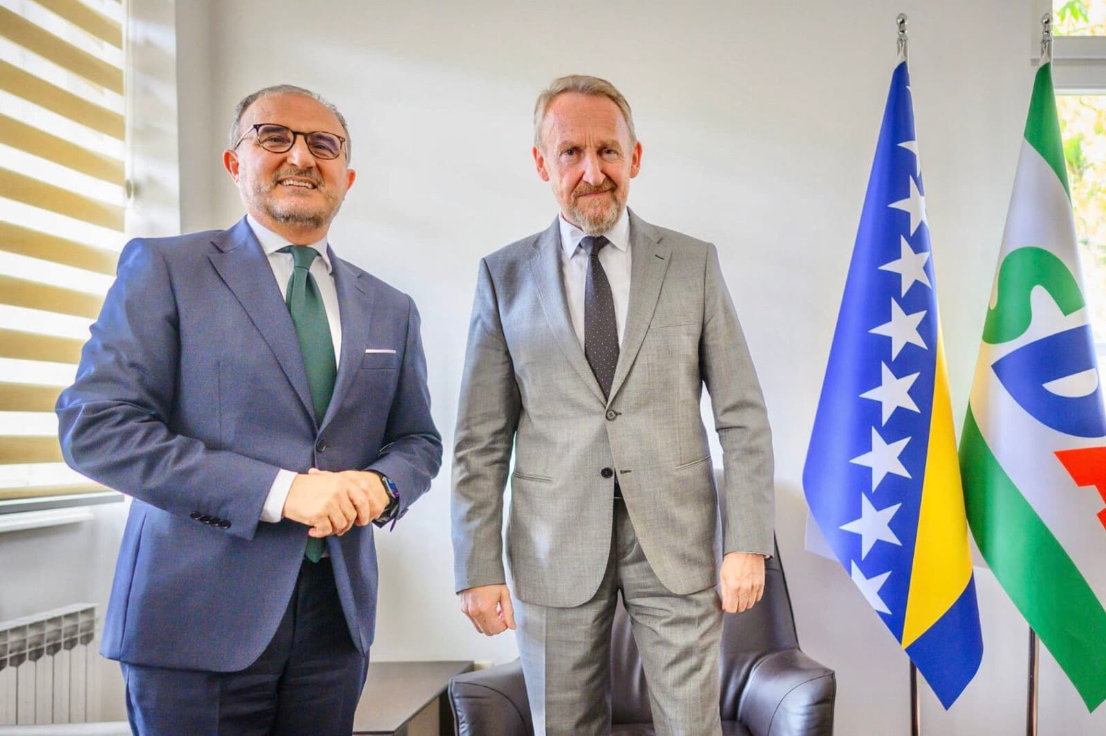 Soreca nakon sastanka s Izetbegovićem: Još nekoliko koraka do otvaranja pregovora BiH s EU - slika 1