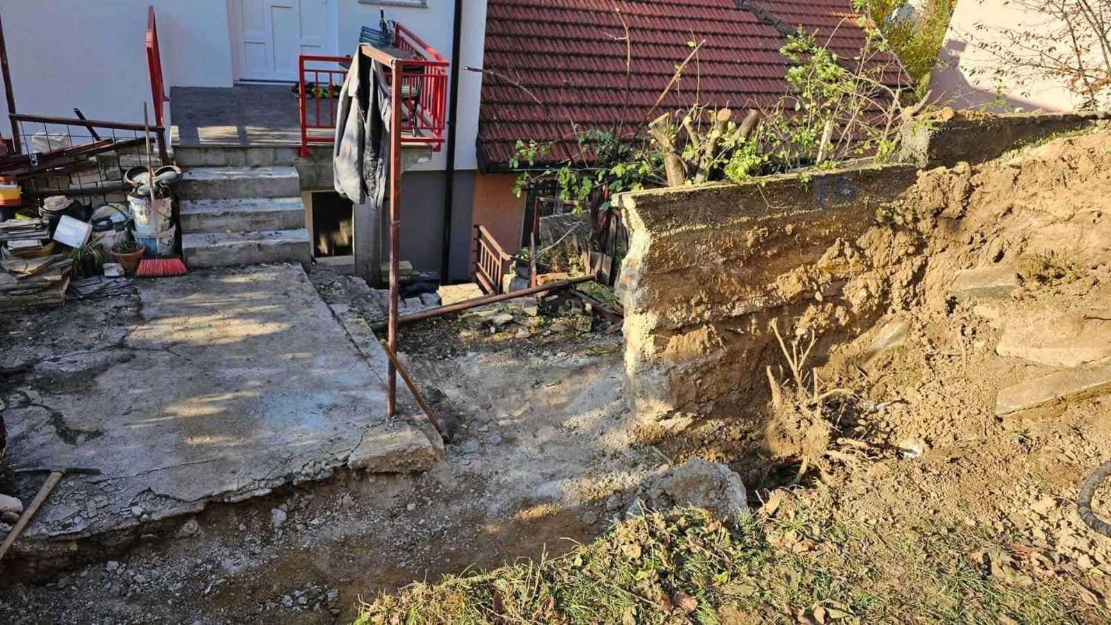 Počela sanacija klizišta u Pofalićima, vrijednost radova 111.422 KM - slika 1