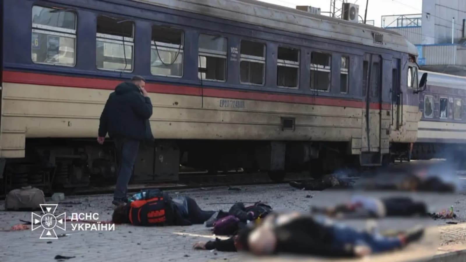 Ruski napad na željezničku stanicu u Dnjepru: Broj poginulih porastao na 15, među teško povrijeđenima i dijete - slika 1