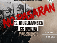 GO SDP Mostar: “Nema mjesta za rehabilitaciju nacizma i SS jedinica, MUP HNK mora reagovati!”