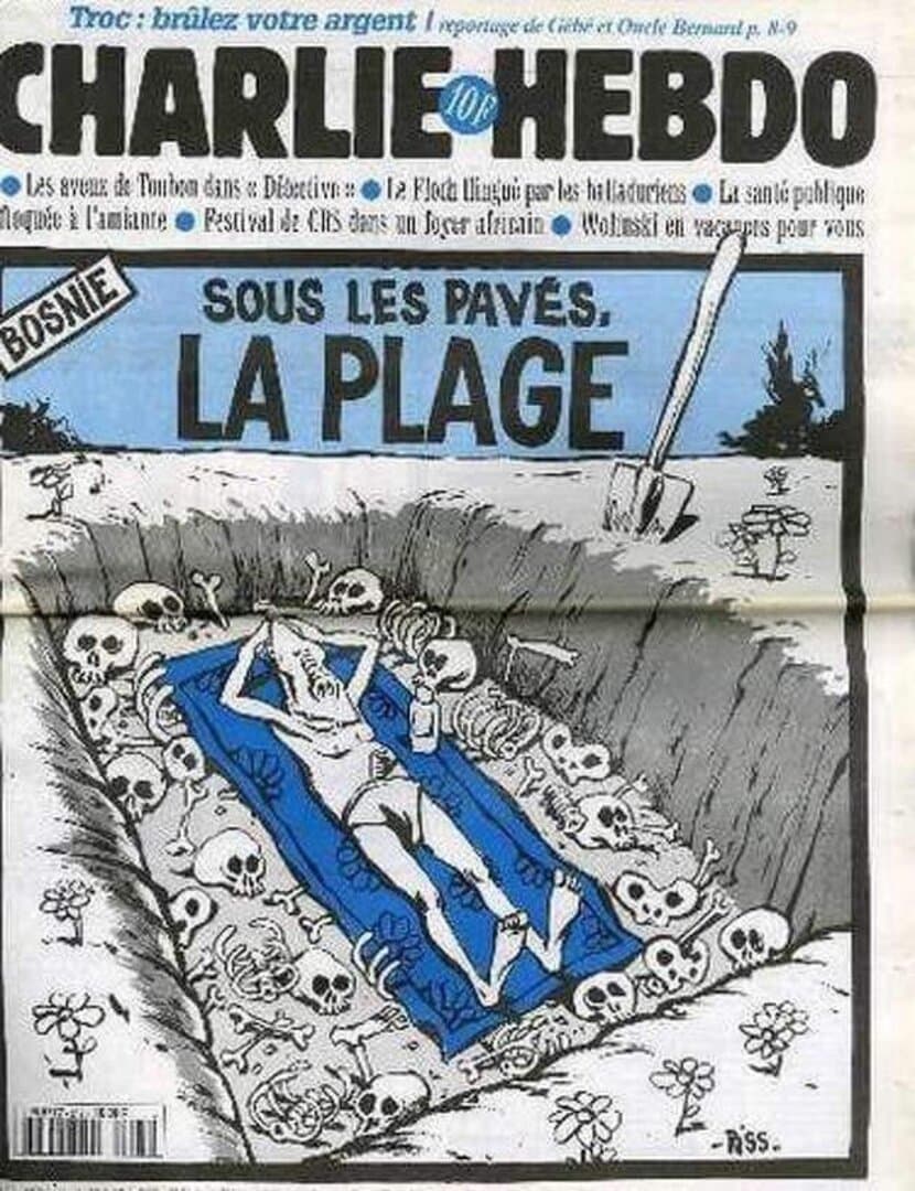 Charlie Hebdo se sprdao s genocidom u BiH! - slika 1