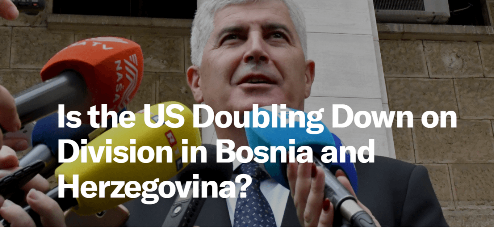 Ubrzavaju li SAD podjelu Bosne i Hercegovine? - slika 1