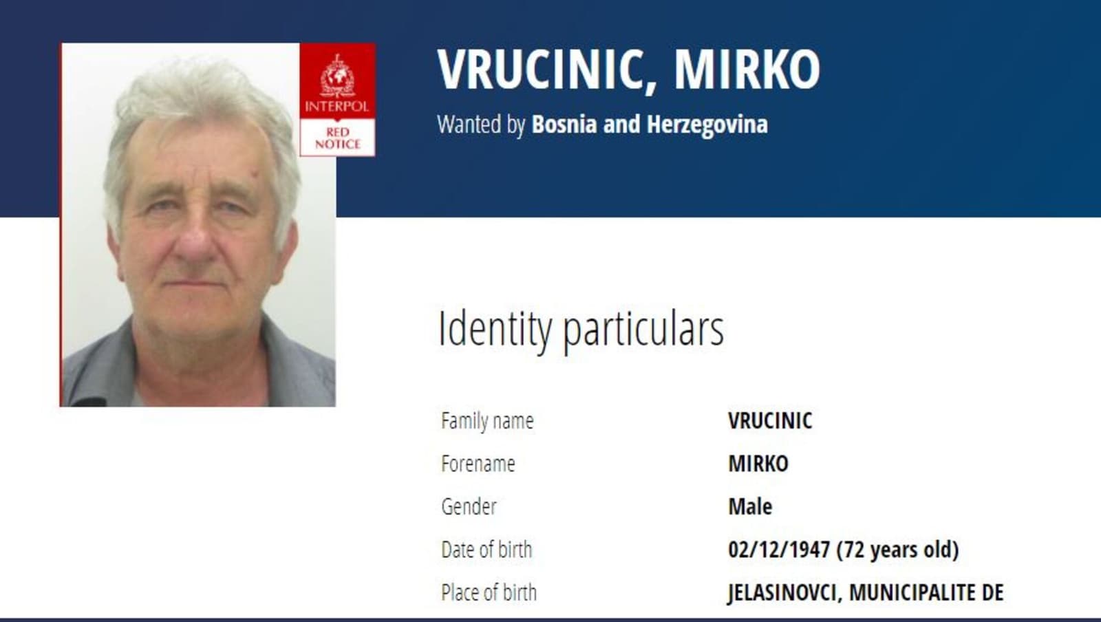 Optuženi za ratne zločine tokom suđenja dobio državljanstvo Srbije i pobjegao - slika 1