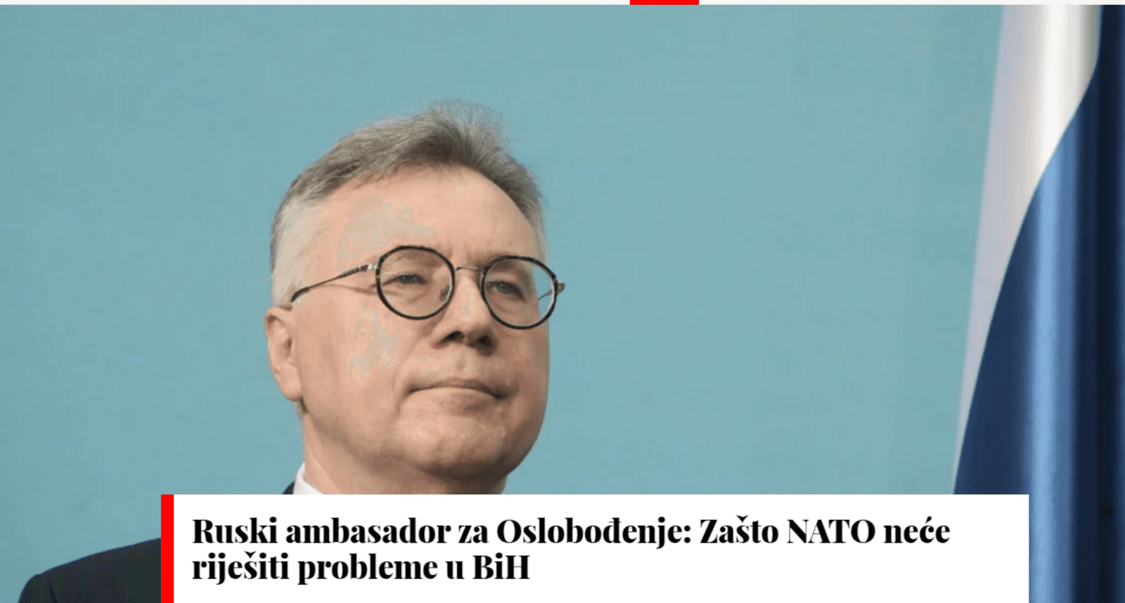 Ruski ambasador za Oslobođenje: Zašto NATO neće riješiti probleme u BiH - slika 1