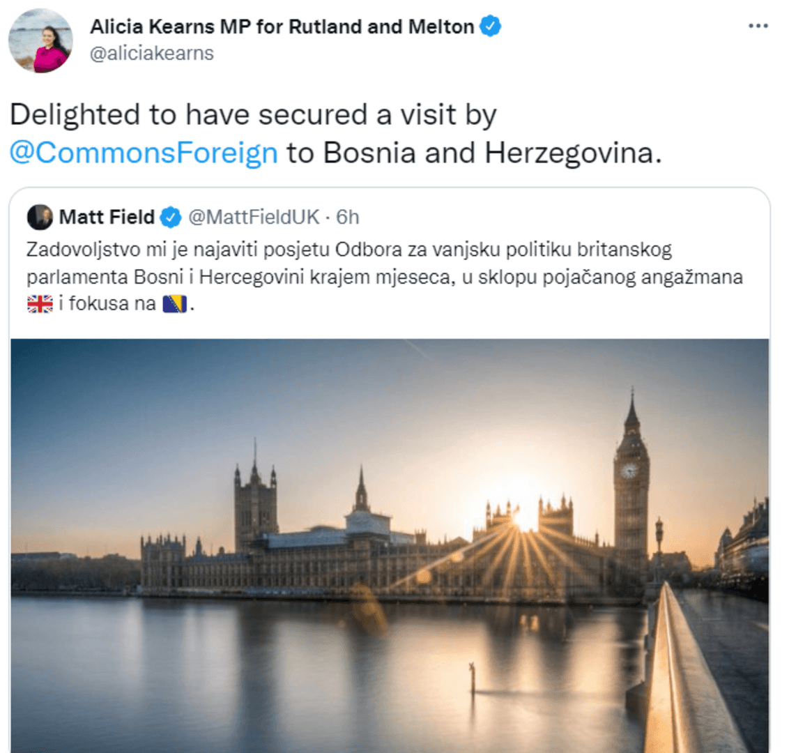 Alicia Kearns stiže u BiH - slika 1