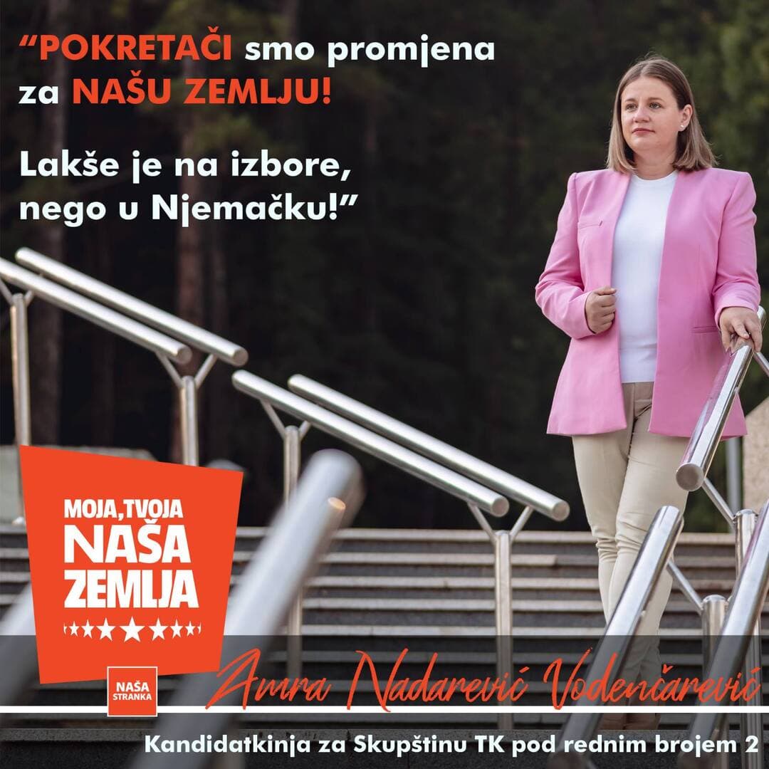 Amra Nadarević Vodenčarević ukida privilegije političarima - slika 1