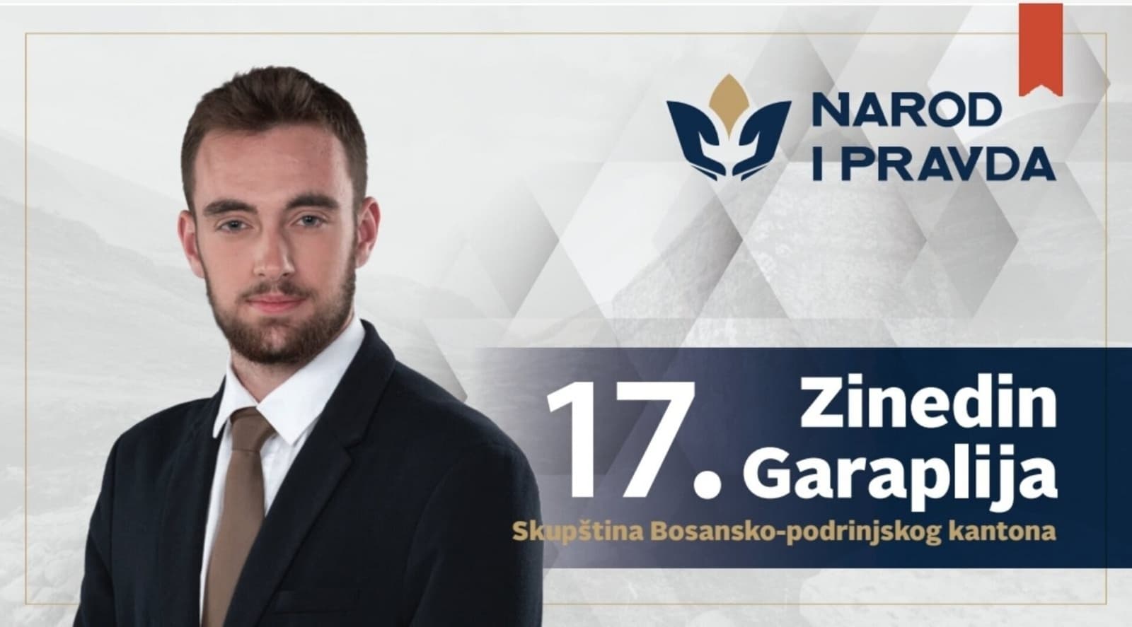 Zinedin Garaplija: Mladi su sposobni nositi se s izazovima. Dokazat ću! - slika 1