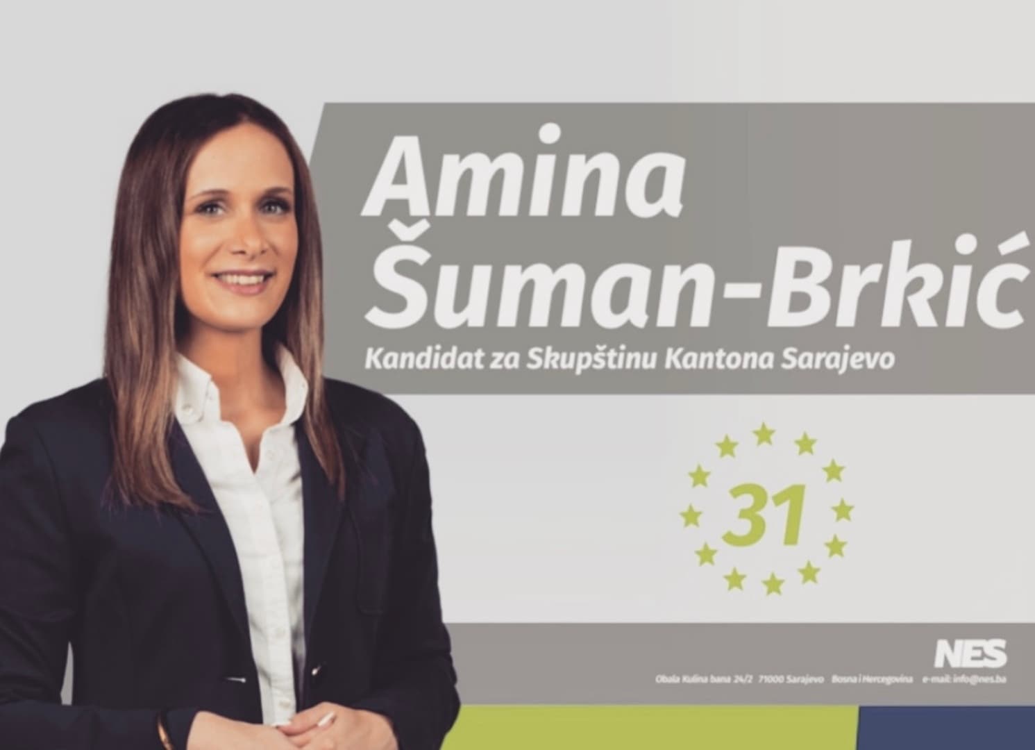 Amina Šuman-Brkić: Za evropsku BiH! - slika 1