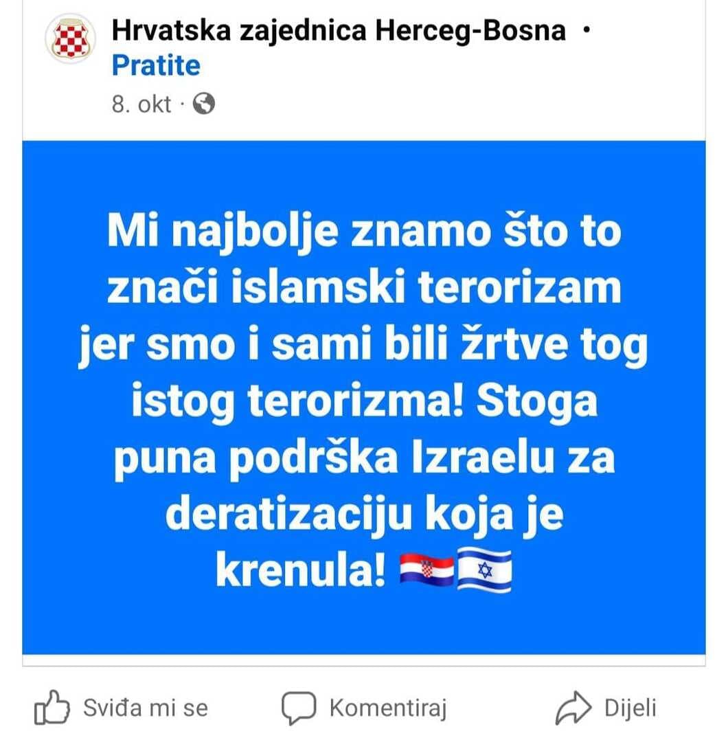 HDZ Bošnjacima ponovo pokušava prišiti terorizam - slika 1