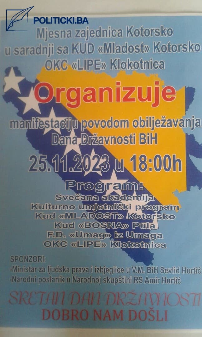 Dan državnosti proslavljen i u Kotorskom kod Doboja - slika 5