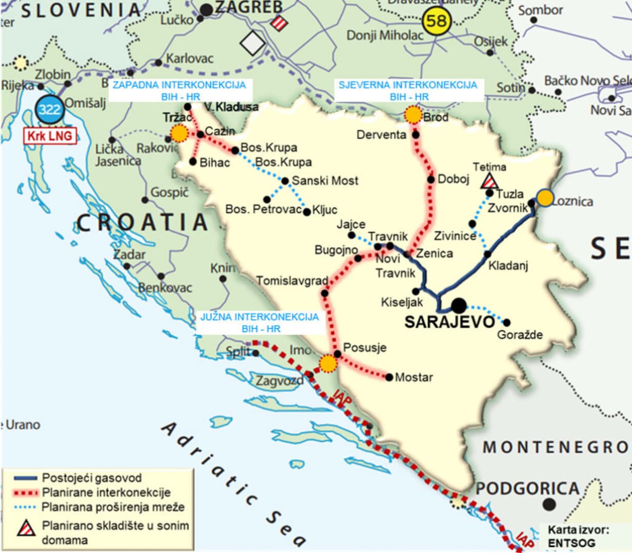 Federalno ministarstvo ne da urbanističku Južnoj plinskoj interkoneciji - slika 1