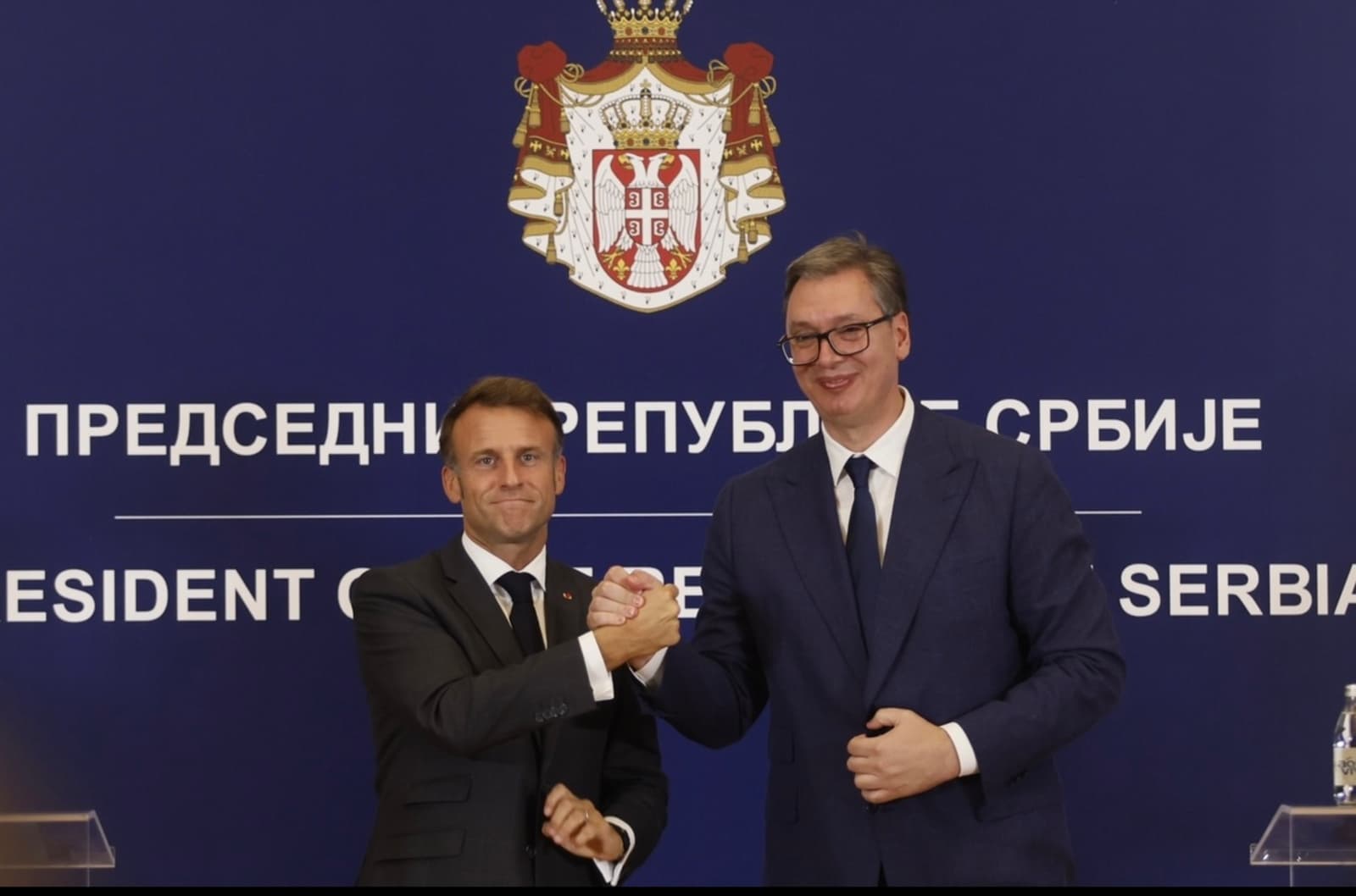 Macron stigao u Srbiju - slika 1