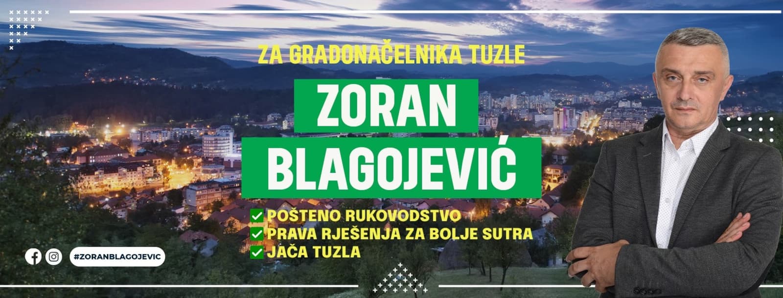 Blagojević: Bio sam i bit ću sluga Tuzle - slika 1