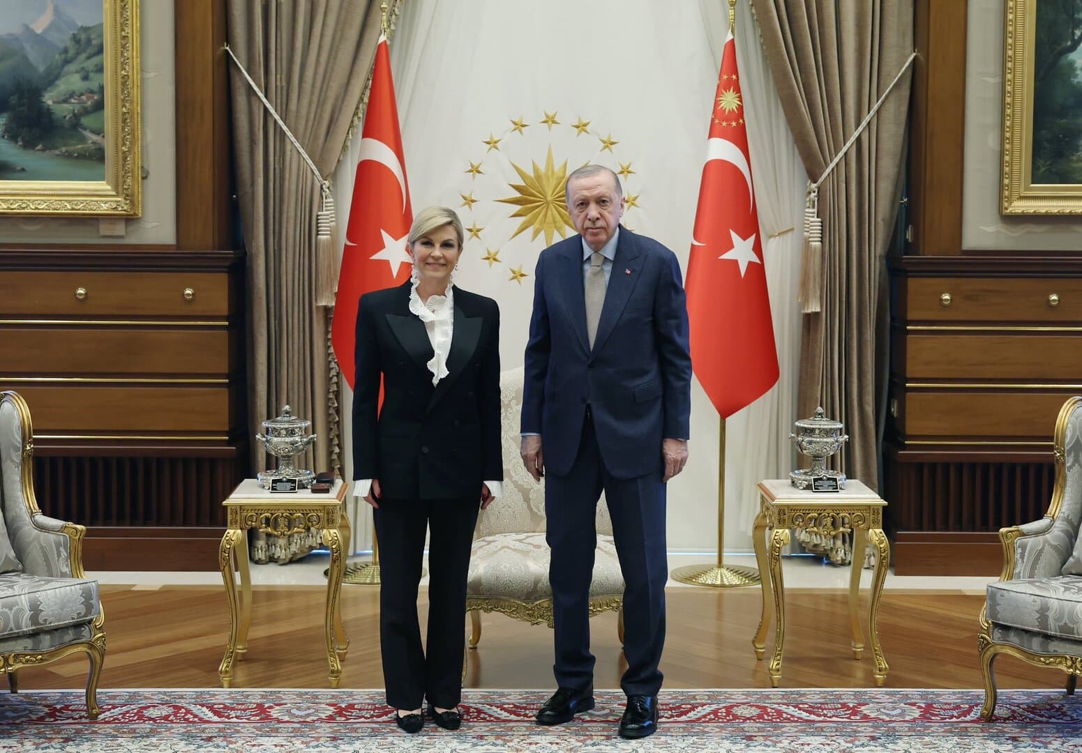 O čemu su pričali Kolinda i Erdogan? - slika 1