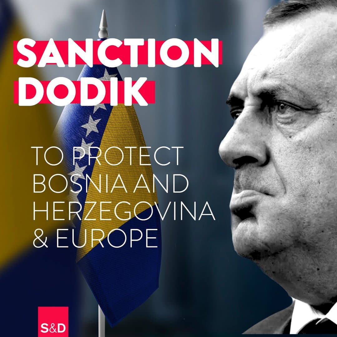 Evropski socijaldemokrati: EU mora sankcionirati Dodika! - slika 1