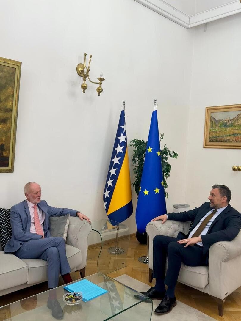 Njemački ambasador odlazi iz BiH: Sastao se s Konakovićem - slika 1