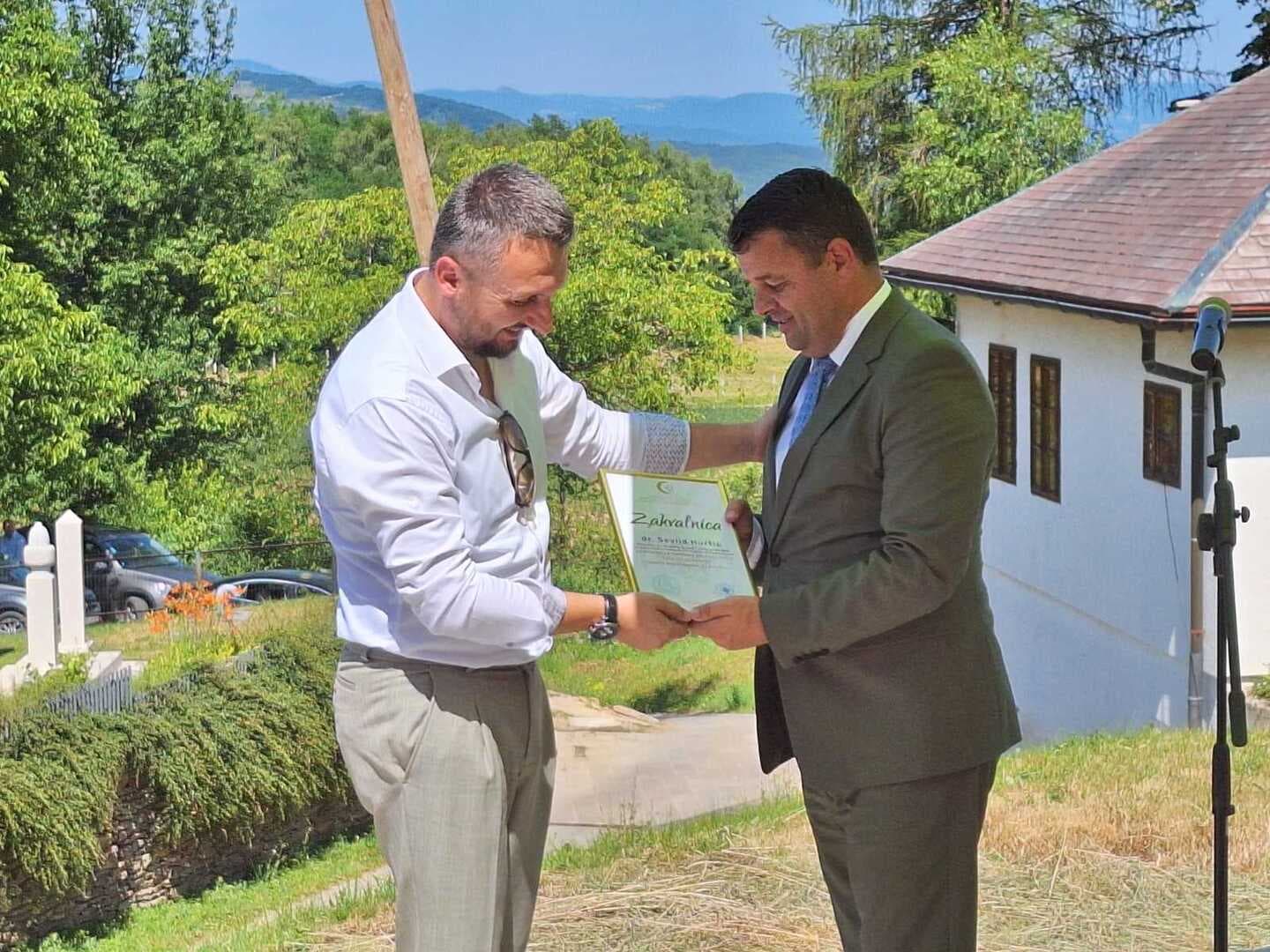 Ministar Hurtić u Kreševu, Kiseljaku i Fojnici - slika 1